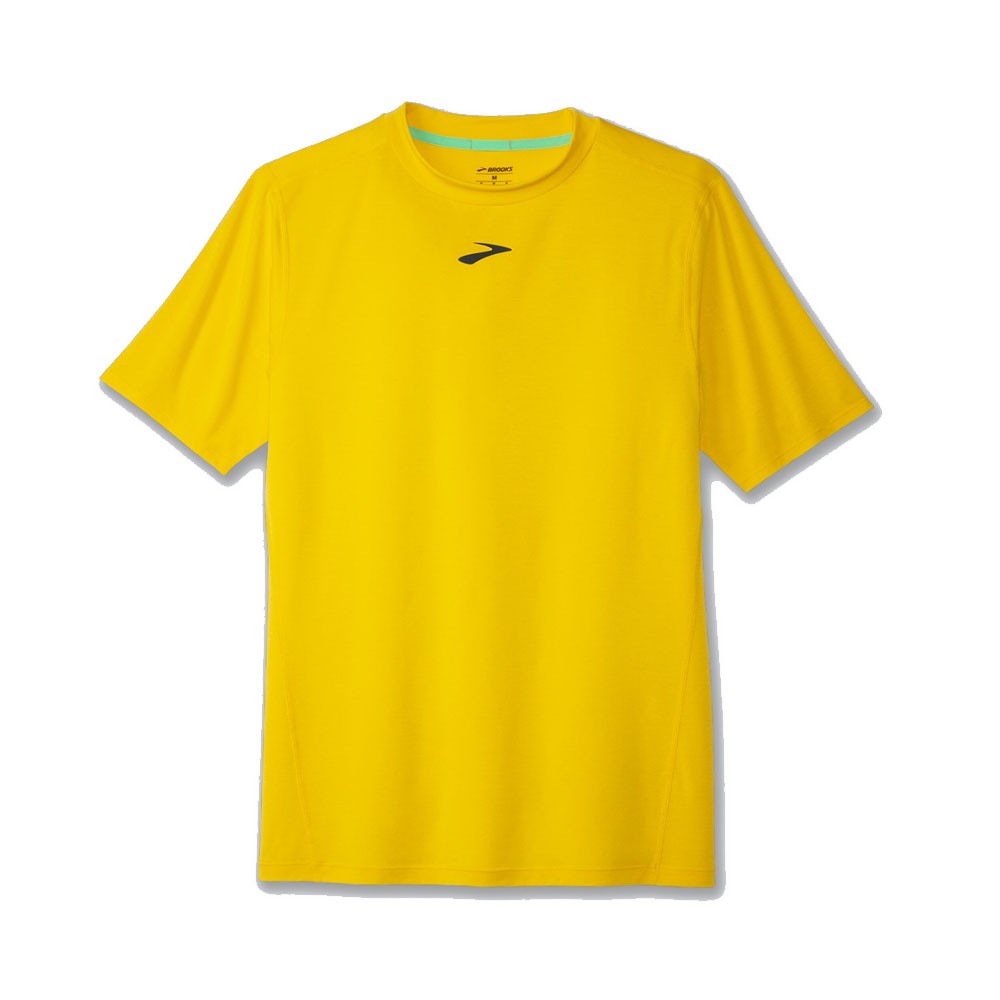 Brooks Maglia Trail Running Mezza Manica High Point Lemon Chrome Uomo S