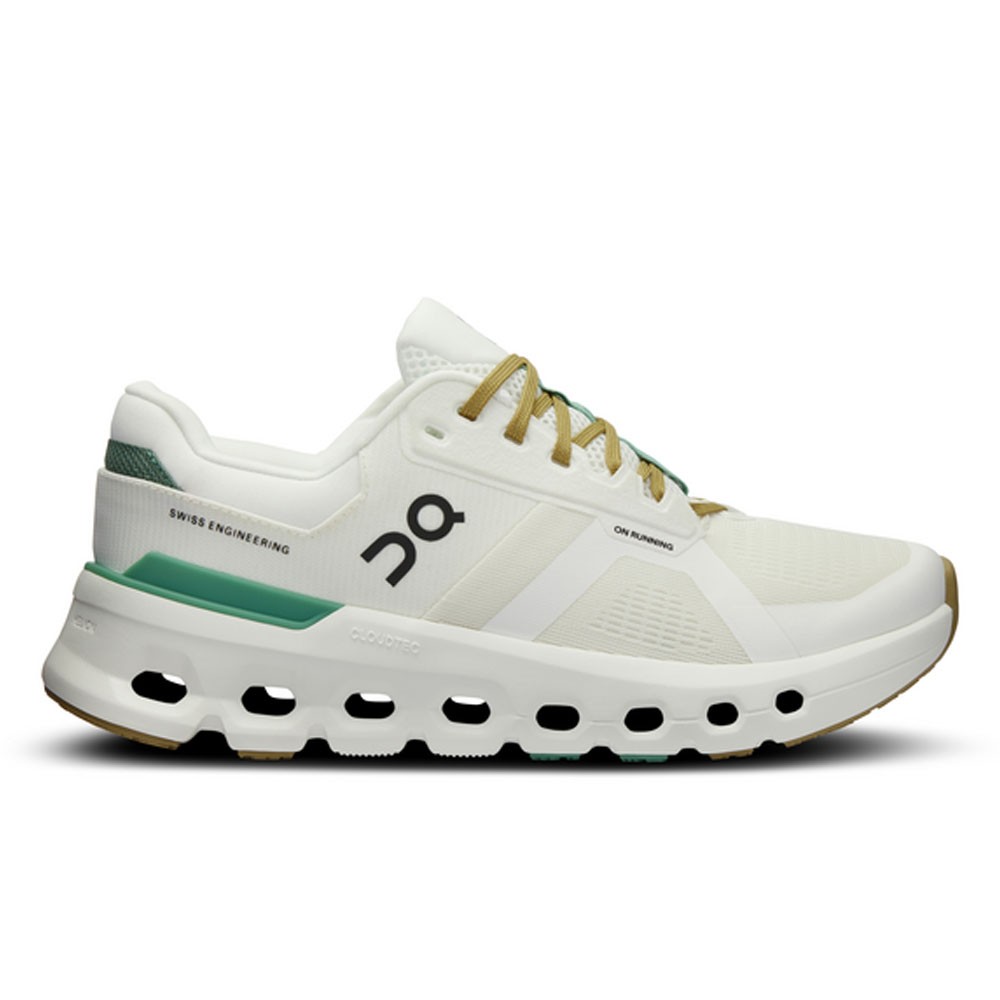 On Cloudrunner 2 Bianco Verde - Scarpe Running Donna EUR 38 / US 7
