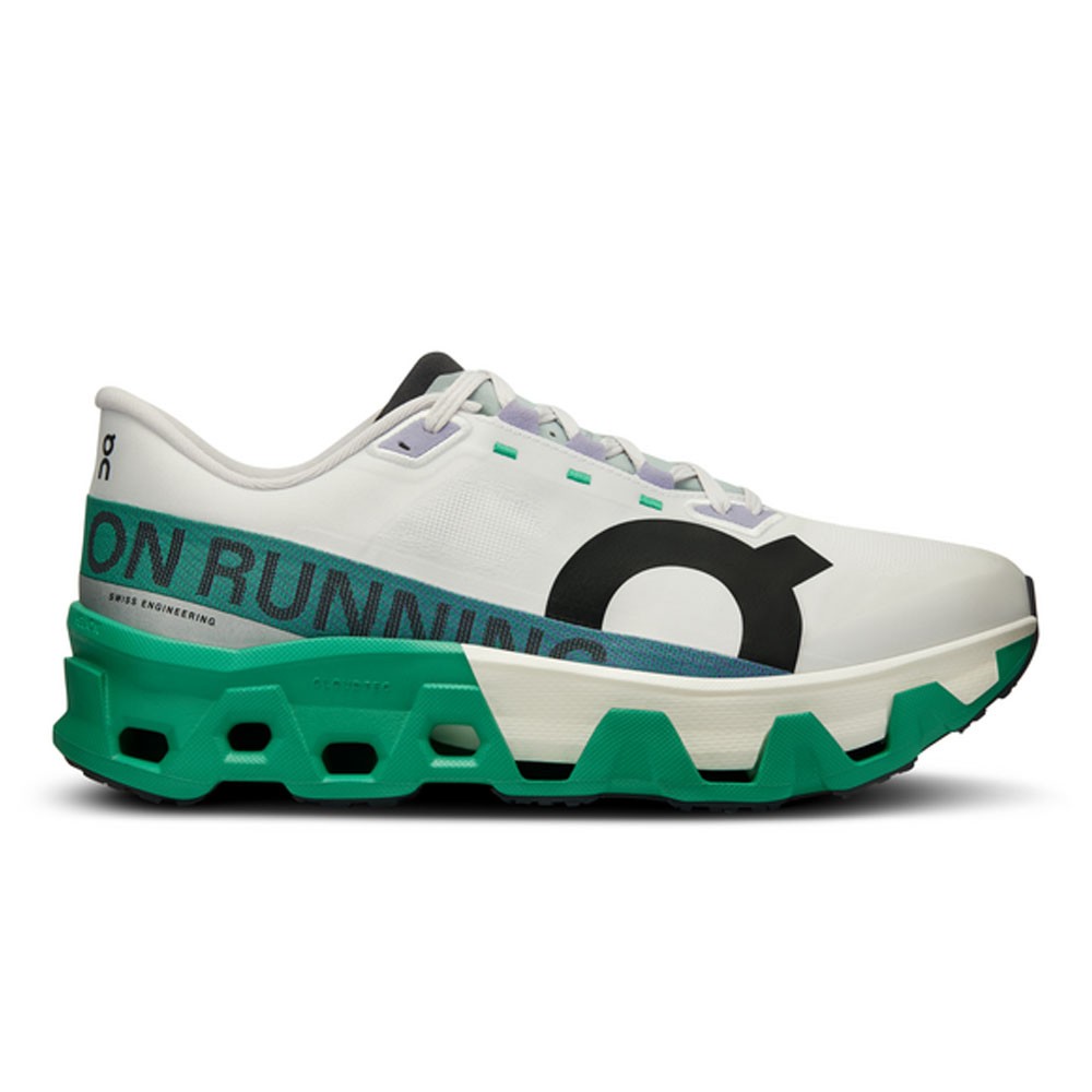 On Cloudmonster Hyper Bianco Verde - Scarpe Running Donna EUR 40,5 / US 9