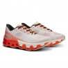 On Cloudmonster Bianco Arancione - Scarpe Running Donna