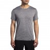 Brooks T-Shirt Trail Running Luxe Hrt Charcoal Uomo