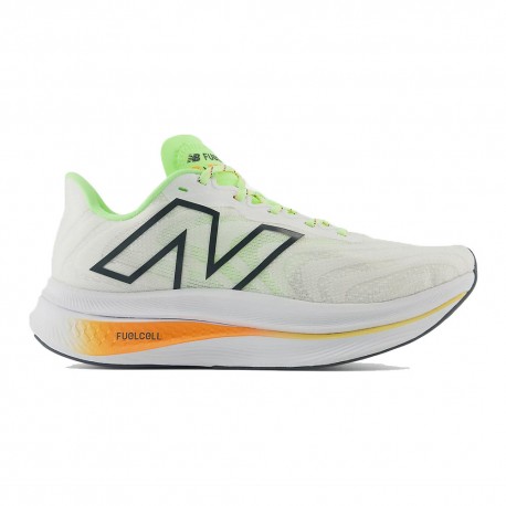 New Balance Fuelcell Trainer V2 Bianco Verde - Scarpe Running Uomo