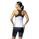 Ale' Top Ciclismo Color Block Bianco Donna