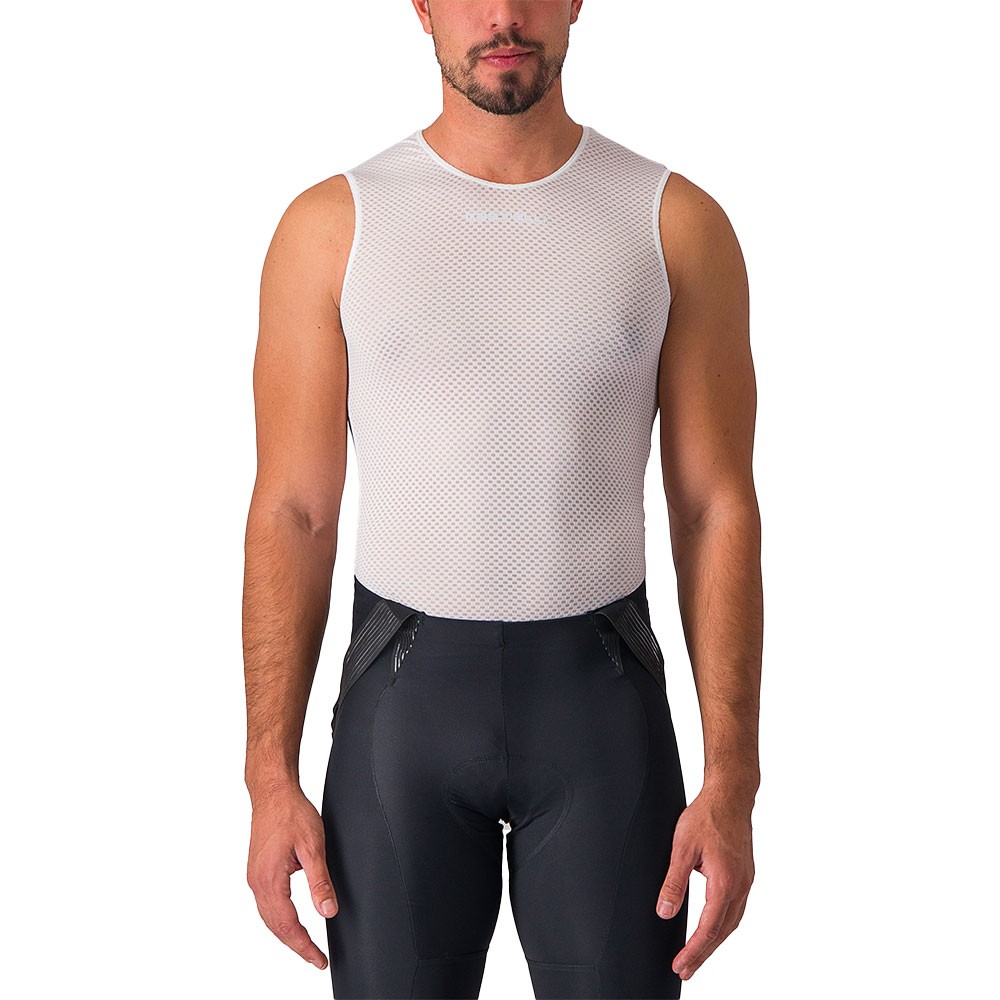 Castelli Canotta Ciclismo Pro Mesh 2.0 Bianco Uomo L