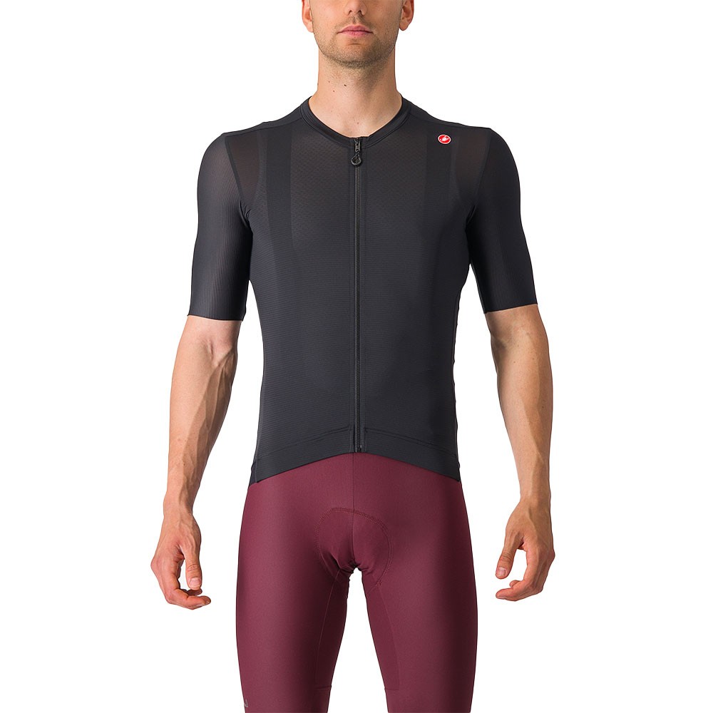Castelli Maglia Ciclismo Espresso Light Nero Uomo XL