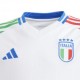 ADIDAS Maglia Calcio Italia Away Euro 24 Bianco Azzurro Bambino