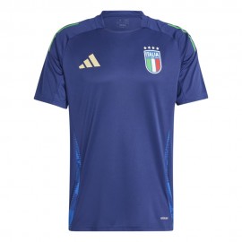 ADIDAS Maglia Calcio Italia Training Blu Azzurro Uomo