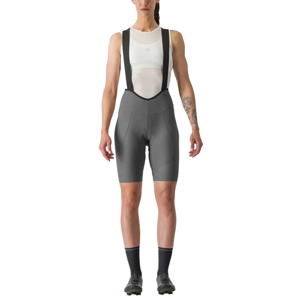 Castelli Salopette Ciclismo Espresso Gun Metal Donna S