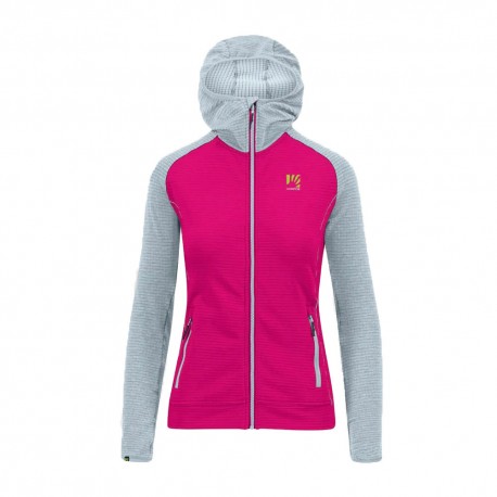 Karpos Fleece Ambrizzola Grigio Fucsia Donna