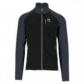 Karpos Fleece Pizzocco Grigio Nero Uomo
