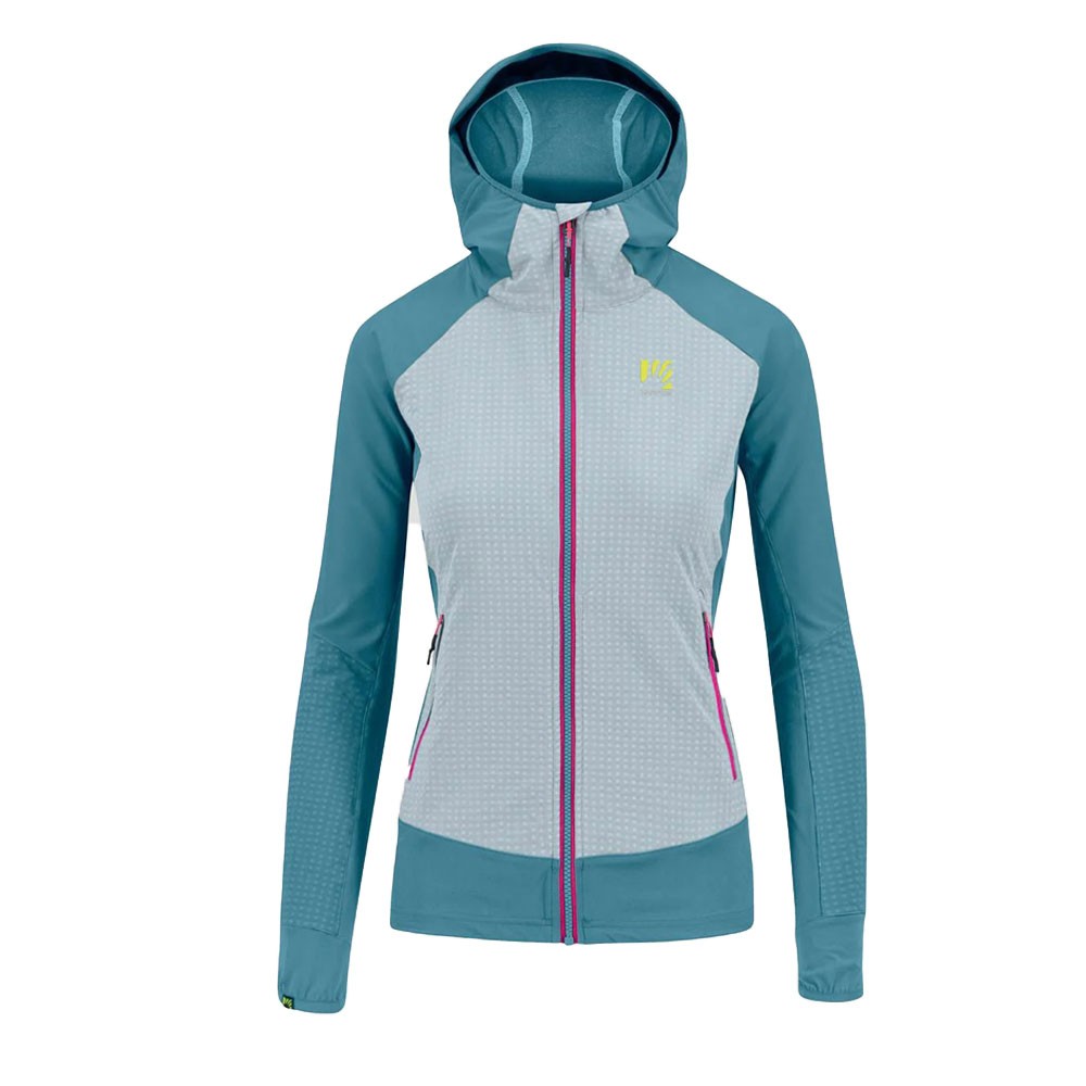 Image of Karpos Giacca Trekking Lede Azzurro Grigio Donna M