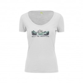 Karpos T-Shirt Trekking Ambretta Bianco Donna