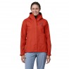 Patagonia Giacca Trekking Torrentshell 3L Rosso Donna