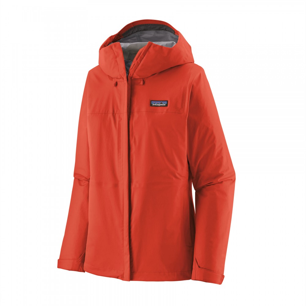 Image of Patagonia Giacca Trekking Torrentshell 3L Rosso Donna XS