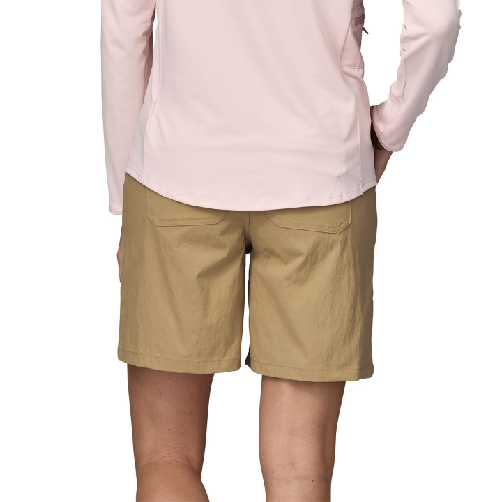 Patagonia Pantaloni Corti Trekking Quandary Classic Tan Donna