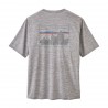 Patagonia T-Shirt Trekking Cap Cool Daily Graphic Grigio Uomo