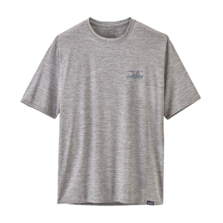 Patagonia T-Shirt Trekking Cap Cool Daily Graphic Grigio Uomo