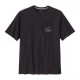 Patagonia T-Shirt Trekking Chouinard Crest Pocket Ink Nero Uomo