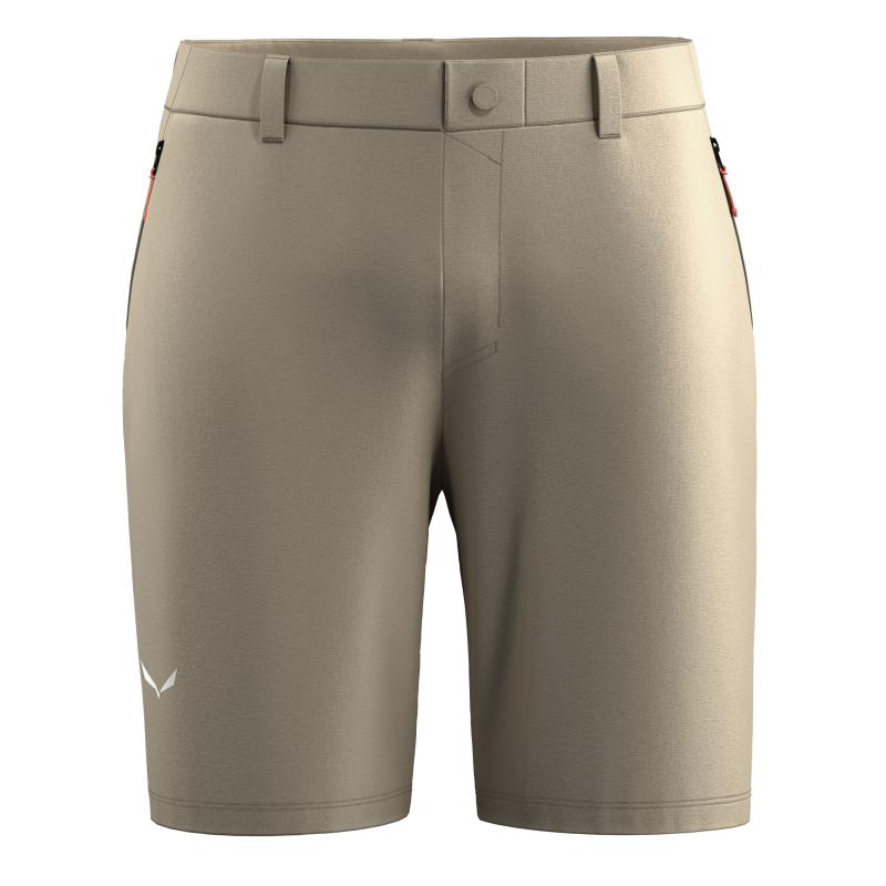 Salewa Pantaloni Corti Trekking Puez Talveno Beige Uomo