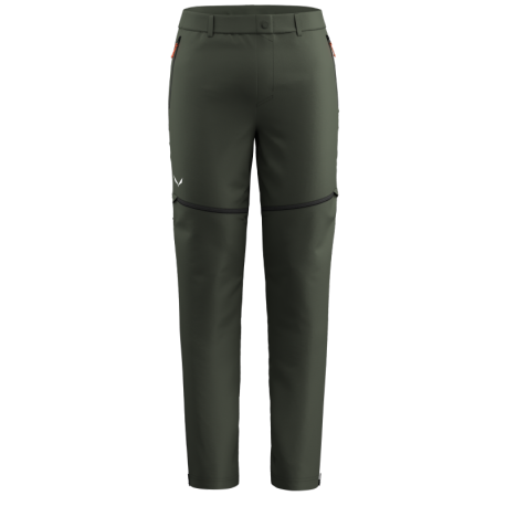 Salewa Pantaloni Trekking Puez Talveno 2In1 Verde Uomo