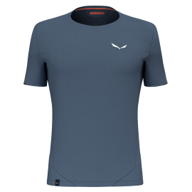Salewa T-Shirt Trekking Pedroc Dry Hybrid Blu Uomo