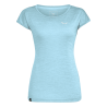 Salewa T-Shirt Trekking Puez Melange Air Azzurro Donna