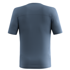 Salewa T-Shirt Trekking Sporty Blu Chiaro Uomo
