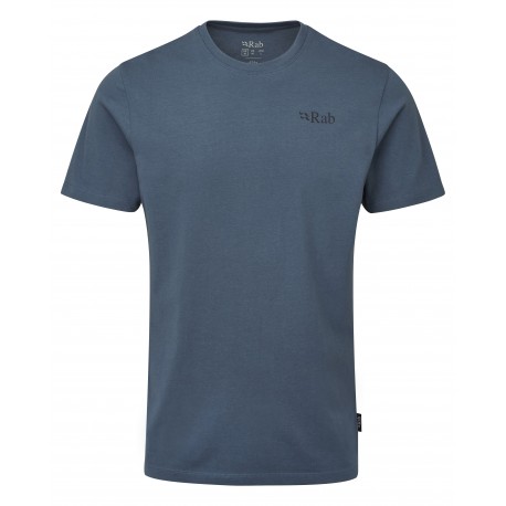 Rab T-Shirt Trekking Stance Axe Orion Blu Uomo