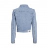 Calvin Klein Giacca Denim Azzurro Donna