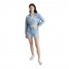 Calvin Klein Giacca Denim Azzurro Donna