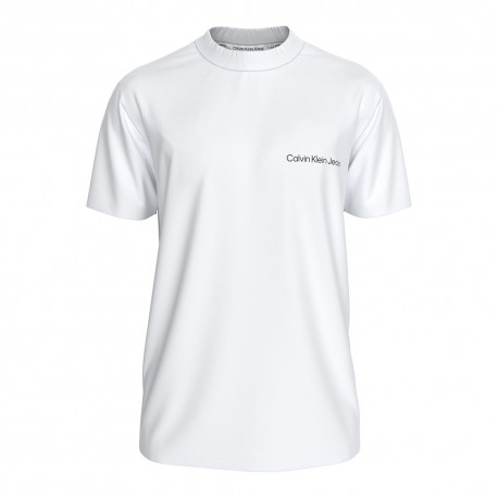 Calvin Klein T-Shirt Logo Bianco Uomo