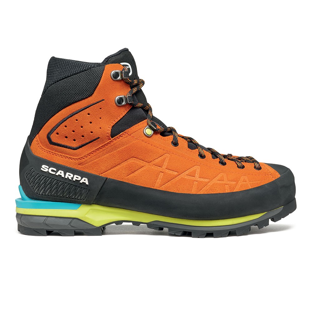 Scarpa Zodiac Tech GORE-TEX Arancione Nero - Scarpone Alpinismo Uomo EUR 42