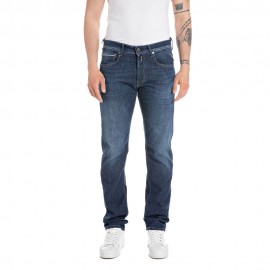 REPLAY HYPERFLEX ANBASS M914 Bio Herren Jeans Blue Blau Denim Jeans W33