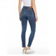 Replay Jeans Skinni Strappi L30 Blu Donna