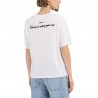 Replay T-Shirt Giro Bianco Donna