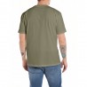 Replay T-Shirt Logo Centrale Army Uomo