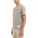 Replay T-Shirt Logo Parlato Grigio Uomo