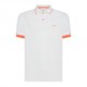 Sun 68 Polo Big Logo Fluo Bianco Uomo
