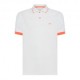 Sun 68 Polo Big Logo Fluo Bianco Uomo