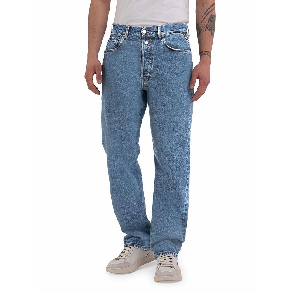 Image of Replay Jeans 901 L32 Blu Uomo 33