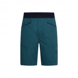 La Sportiva Pantaloni Corti Arrampicata Flatanger Hurricane Blu Uomo