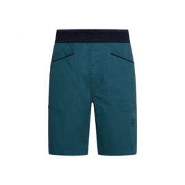 La Sportiva Pantaloni Corti Arrampicata Flatanger Hurricane Blu Uomo