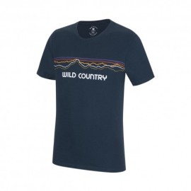 Wild Country T-Shirt Stamina Blu Uomo