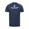 Black Diamond T-Shirt Equipment For Alpinist Indigo Uomo