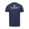 Black Diamond T-Shirt Equipment For Alpinist Indigo Uomo