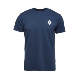 Black Diamond T-Shirt Equipment For Alpinist Indigo Uomo