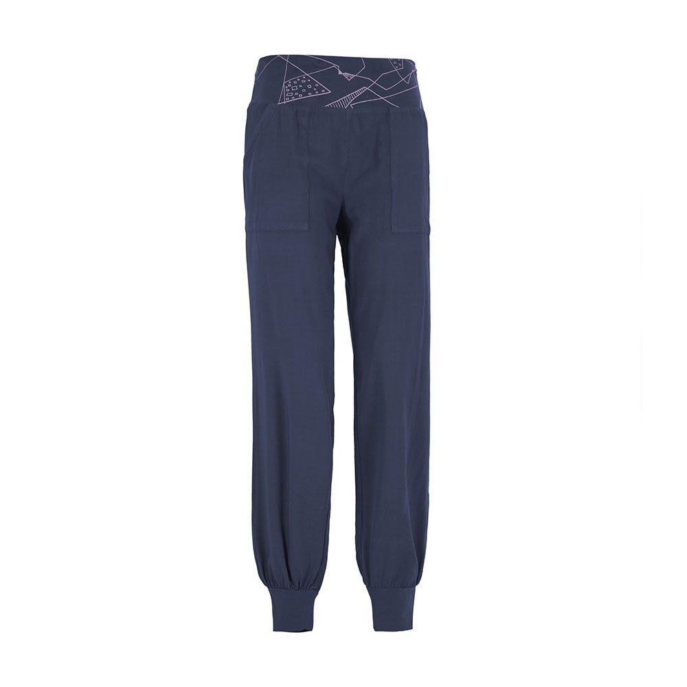 Image of E 9 Pantaloni Arrampicata Nicole Vintage Blu Donna M