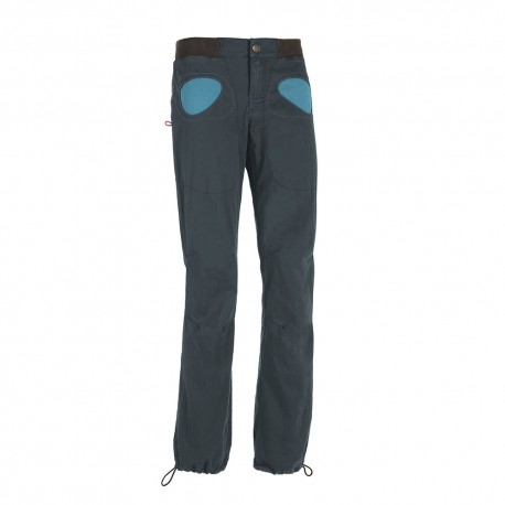 E 9 Pantaloni Arrampicata Onda Story Blu Donna