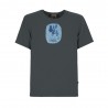 E 9 T-Shirt Broom Antracite Uomo