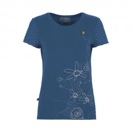 E 9 T-Shirt Amma Blu Donna